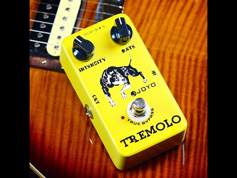 JOYO Tremolo Effect Pedal Using the Photoelectric Tube Circuitry of Beloved Classic Tube Amplifiers