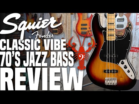 Squier Classic Vibe 70&#039;s Jazz Bass - Seventies Style over Substance - LowEndLobster Review