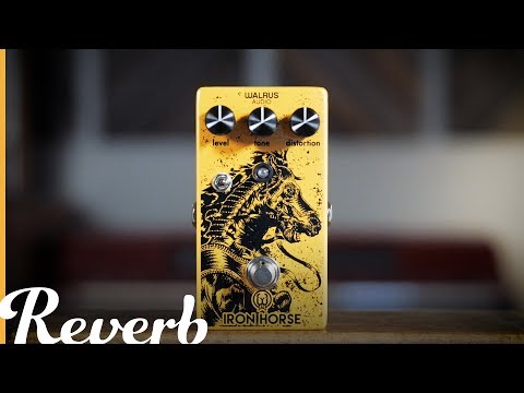 Walrus Audio Iron Horse V2 Distortion | Reverb Demo Video