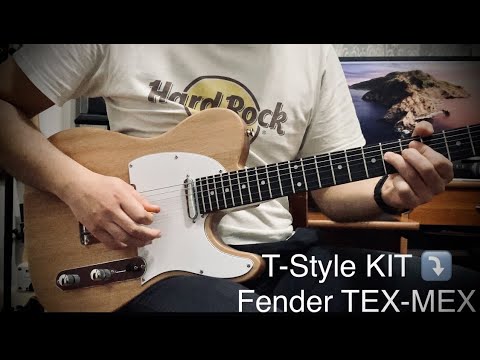 Harley Benton T-Style Kit + Fender TEX-MEX Telecaster Set