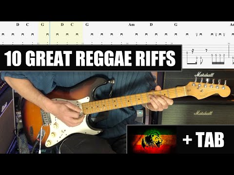 10 Great Reggae Riffs + TAB