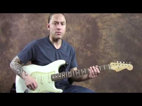 Using the Volume, Tone and Toggle Switch on a Strat Guitar Lesson