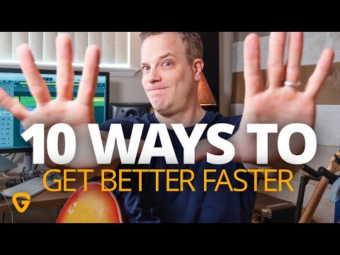 10 Things ANYONE Can Do To Get Better At Guitar Faster
