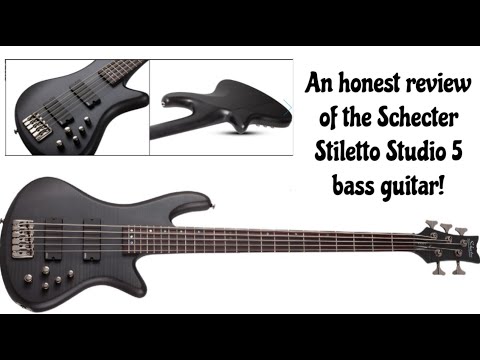 Schecter Stiletto Studio 5 demo and review