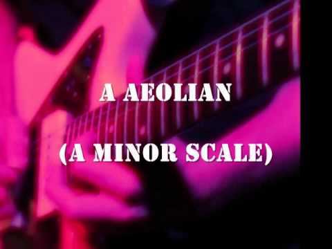 A Minor Scale (Aeolian Mode) Backing Track