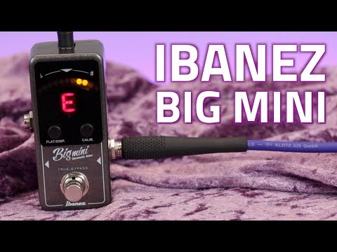 Ibanez Big Mini Pedal Tuner - Overview &amp; Features