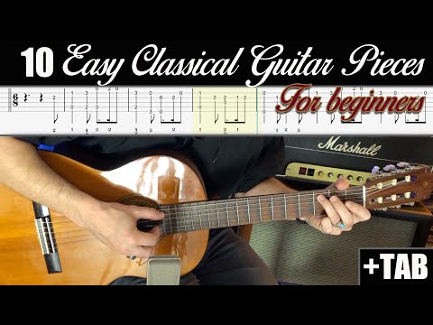 10 Top Easy Classical Pieces For Beginners +TAB