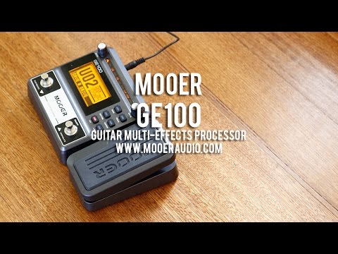 MOOER: GE100 Guitar Multi-Effects Processor