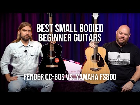 Best Small Body Beginner Guitars: Yamaha FS800 vs. Fender CC60S