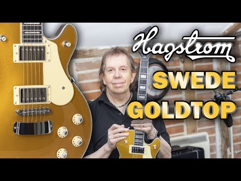 Hagstrom Swede Gold Top Guitar Review &amp; Demo
