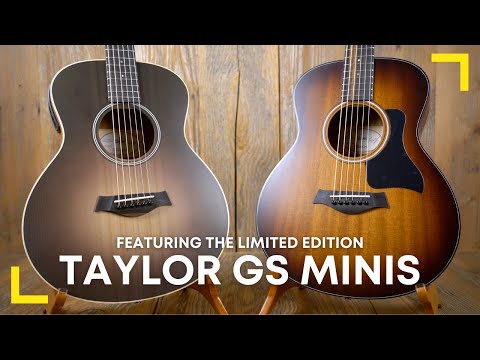 New Limited Edition Taylor GS Mini Guitars