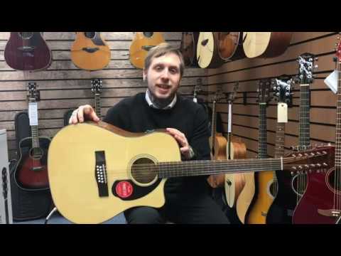 Fender CD60SCE 12 StringGuitar Review - Rimmers Music