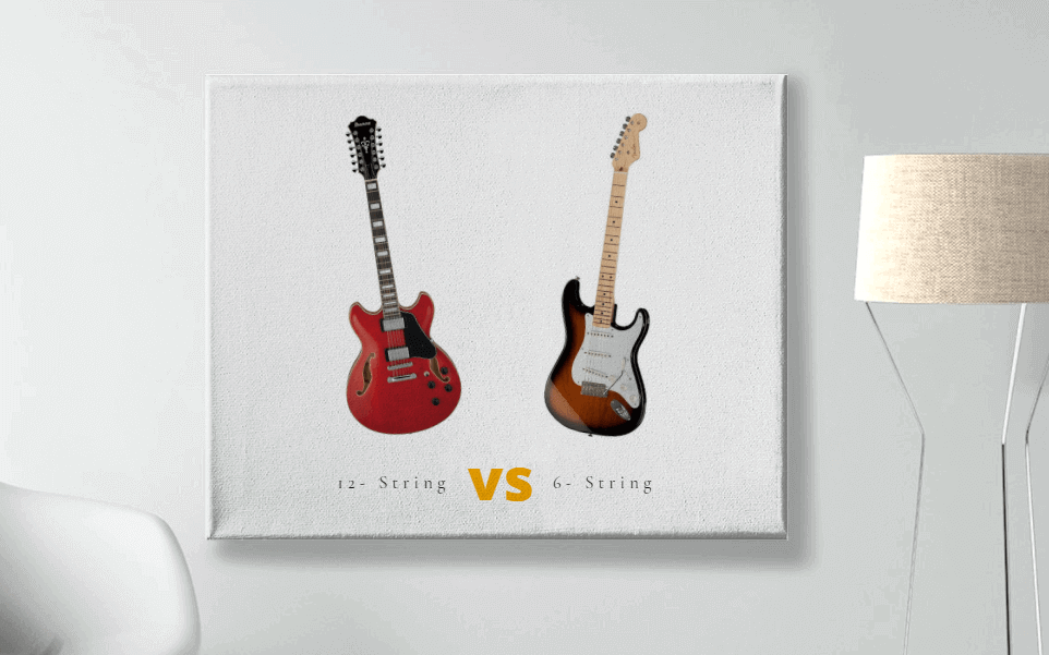 12 string electric gutiar vs 6 string electric guitar