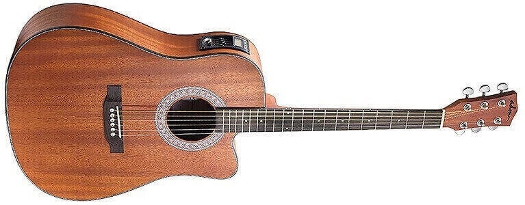 ADM Full Size Acoustic Electric Solid Top Guitar