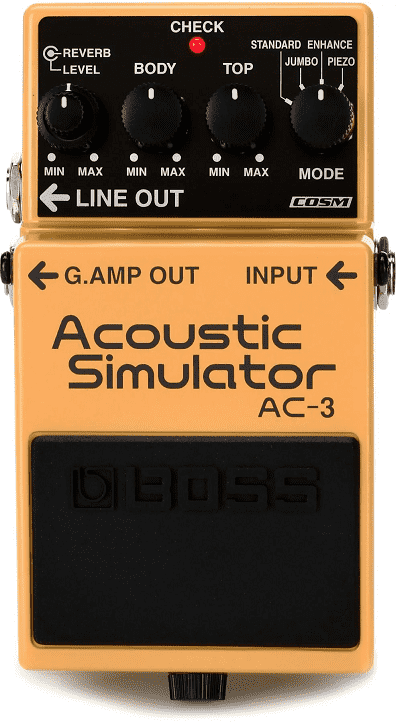 BOSS Acoustic Simulator Guitar Pedal (AC-3)