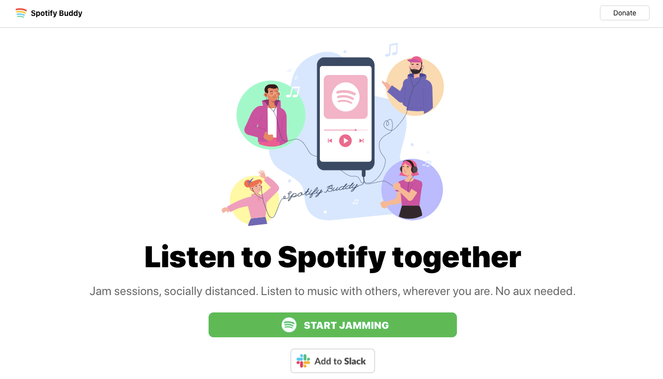 spotify buddy listen to music with friends