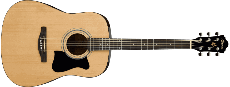 Ibanez IJV50 Acoustic Guitar on a white background