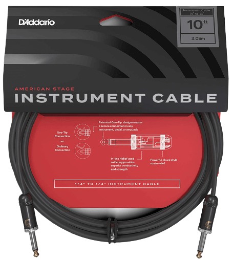 D'Addario American Stage Guitar Cable