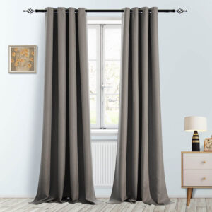 FULAN Soundproof Living Room Curtains