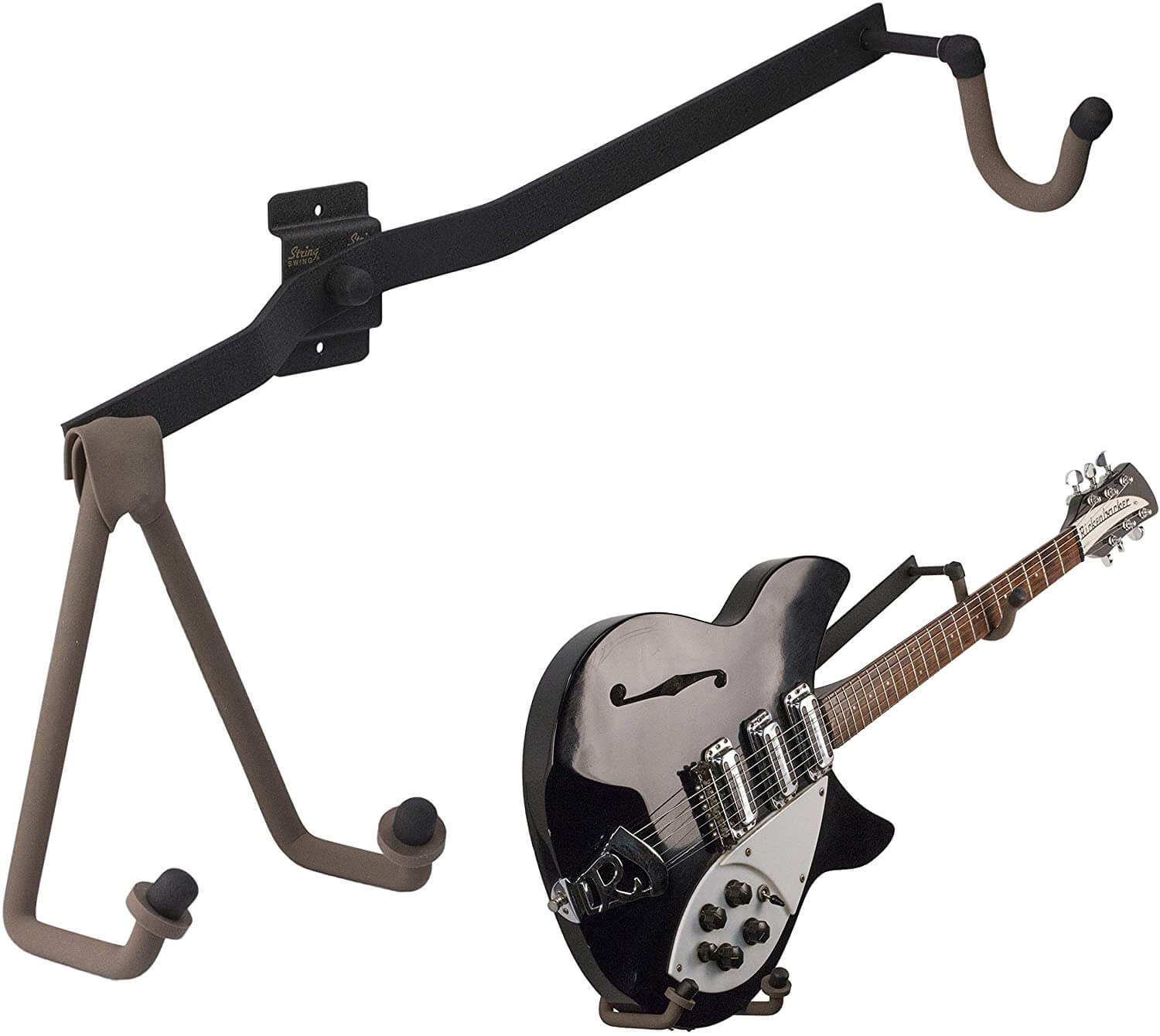 Banjo Guitar Hanger Hook Violin 10 Packs Ukulele Etc Mandolin KATUMO® Guitar Display Bracket Wall Mounted Guitar Wall Hanger Hook Holder Fits All Guitars Bass