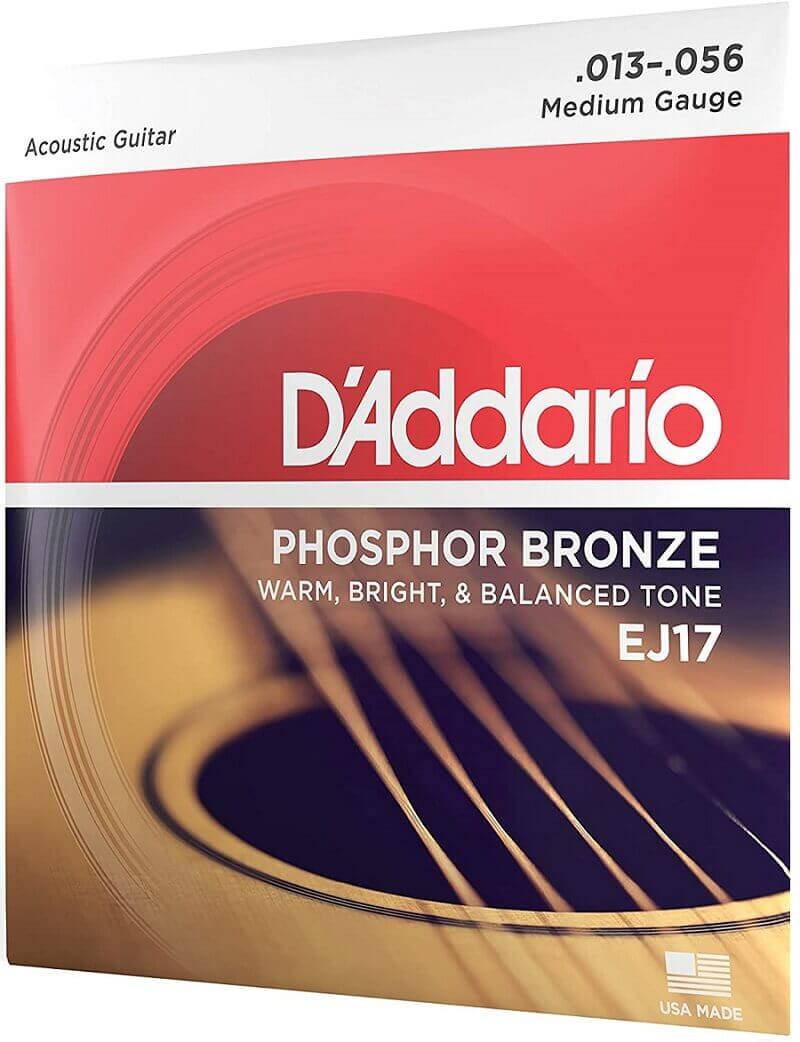 D'Addario Phosphor Bronze Acoustic Guitar Strings