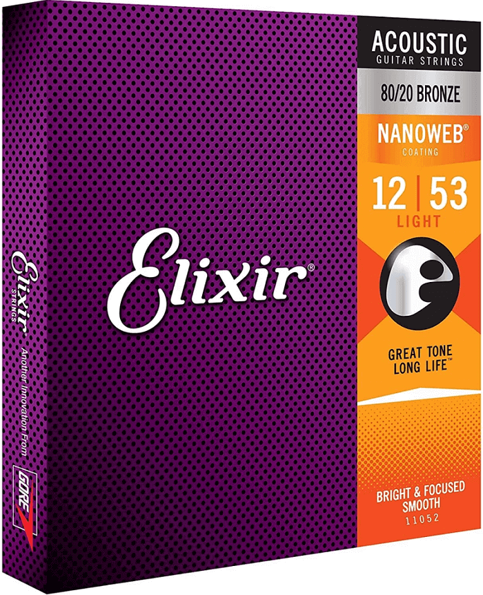 Elixir Strings 80 20 Bronze Acoustic Guitar Strings