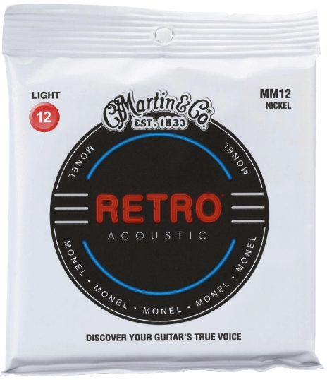 Martin Retro Acoustic MM12 Guitar Strings