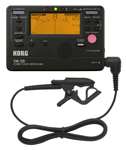 Microphone guitar tuner