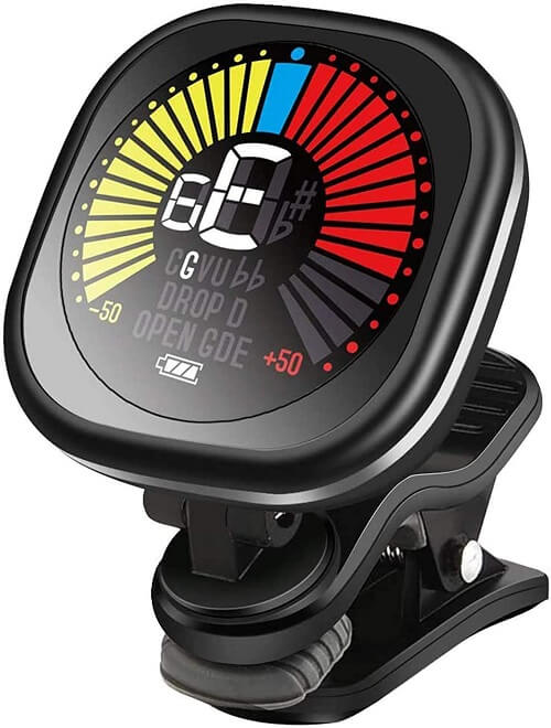 Wegrower Rechargeable Clip-On Guitar Tuner