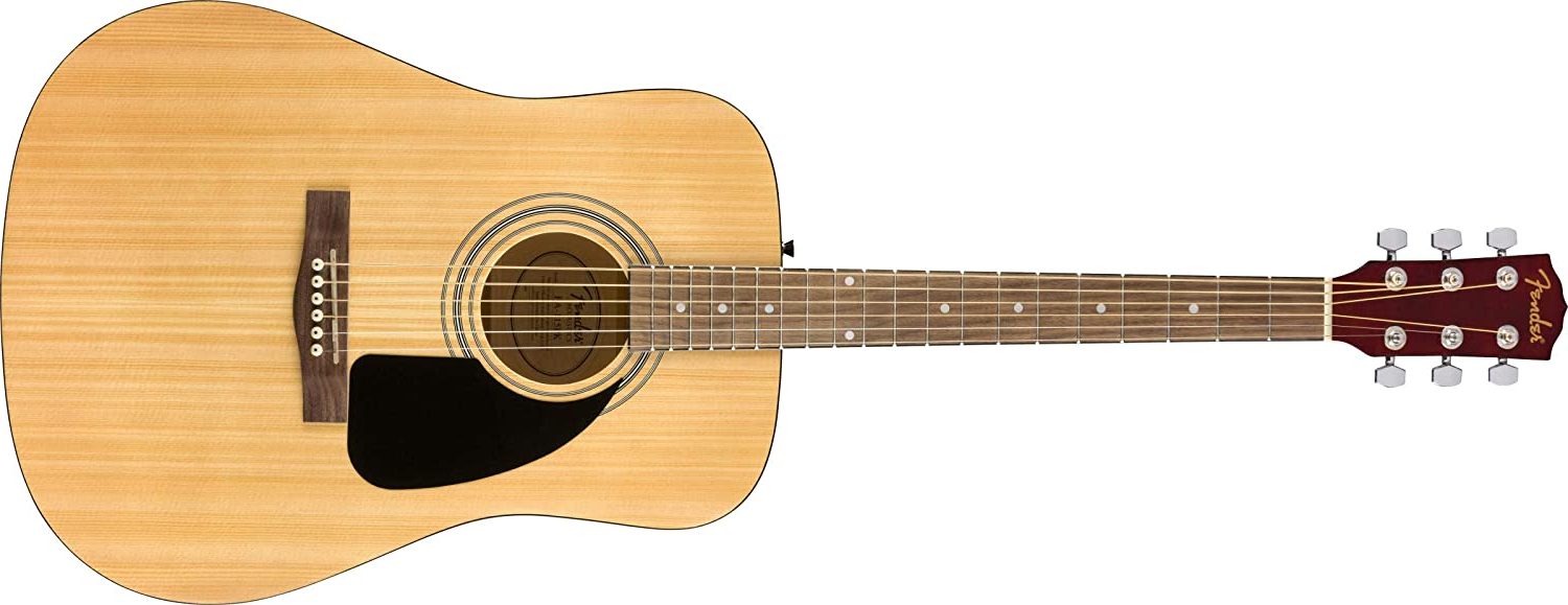 Fender FA-115 Dreadnought Acoustic Guitar on a white background