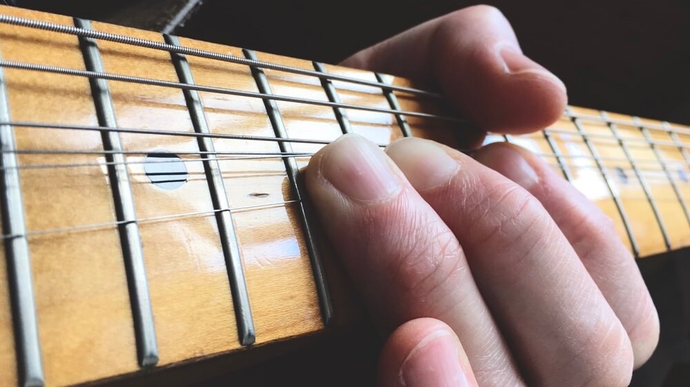 guitar string bend