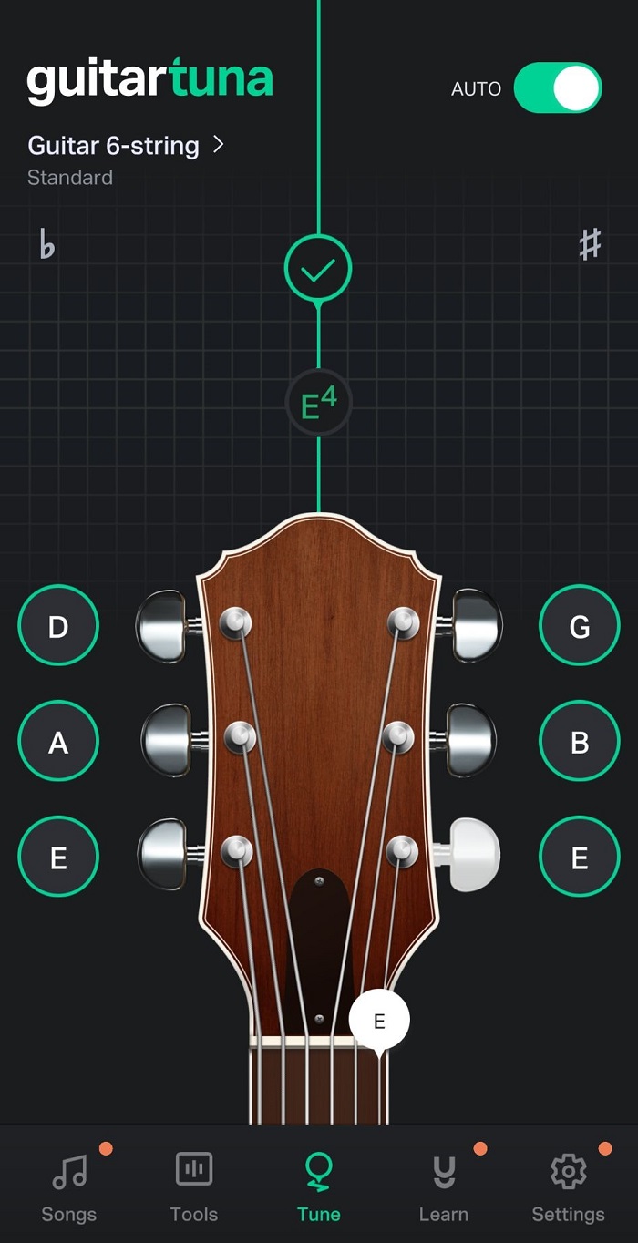guitar tuna screenshot
