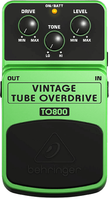 Behringer TO800 Vintage Tube Overdrive Pedal