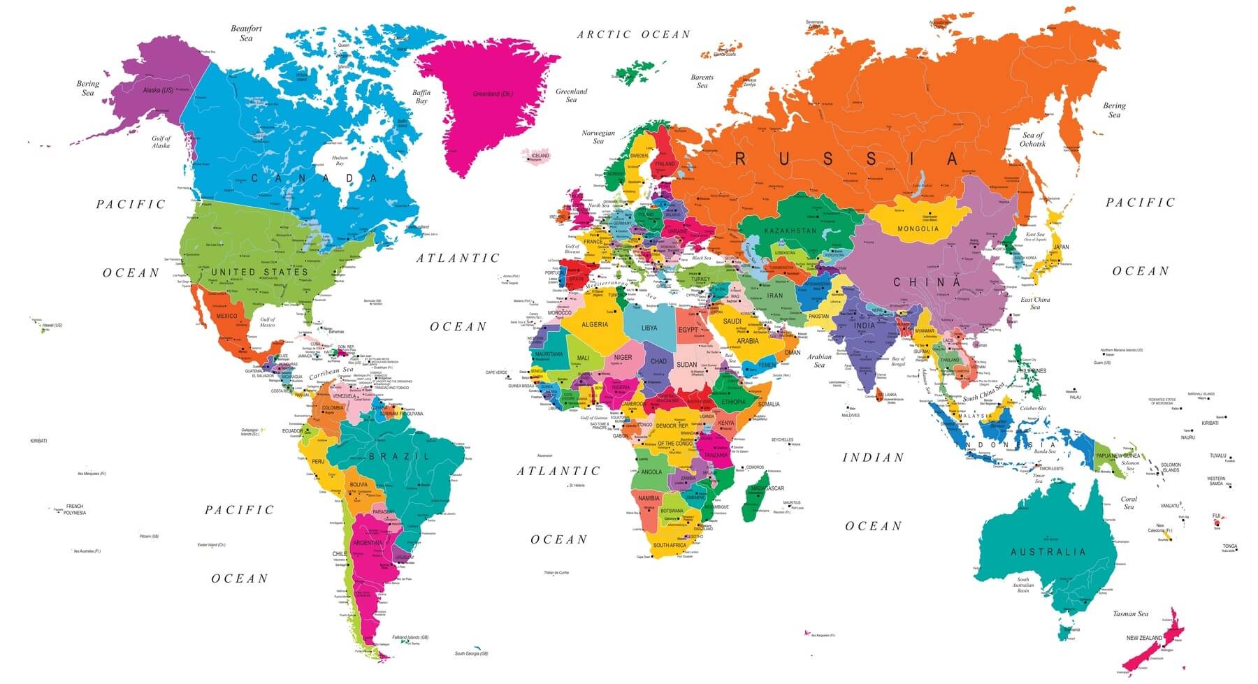 world map vector