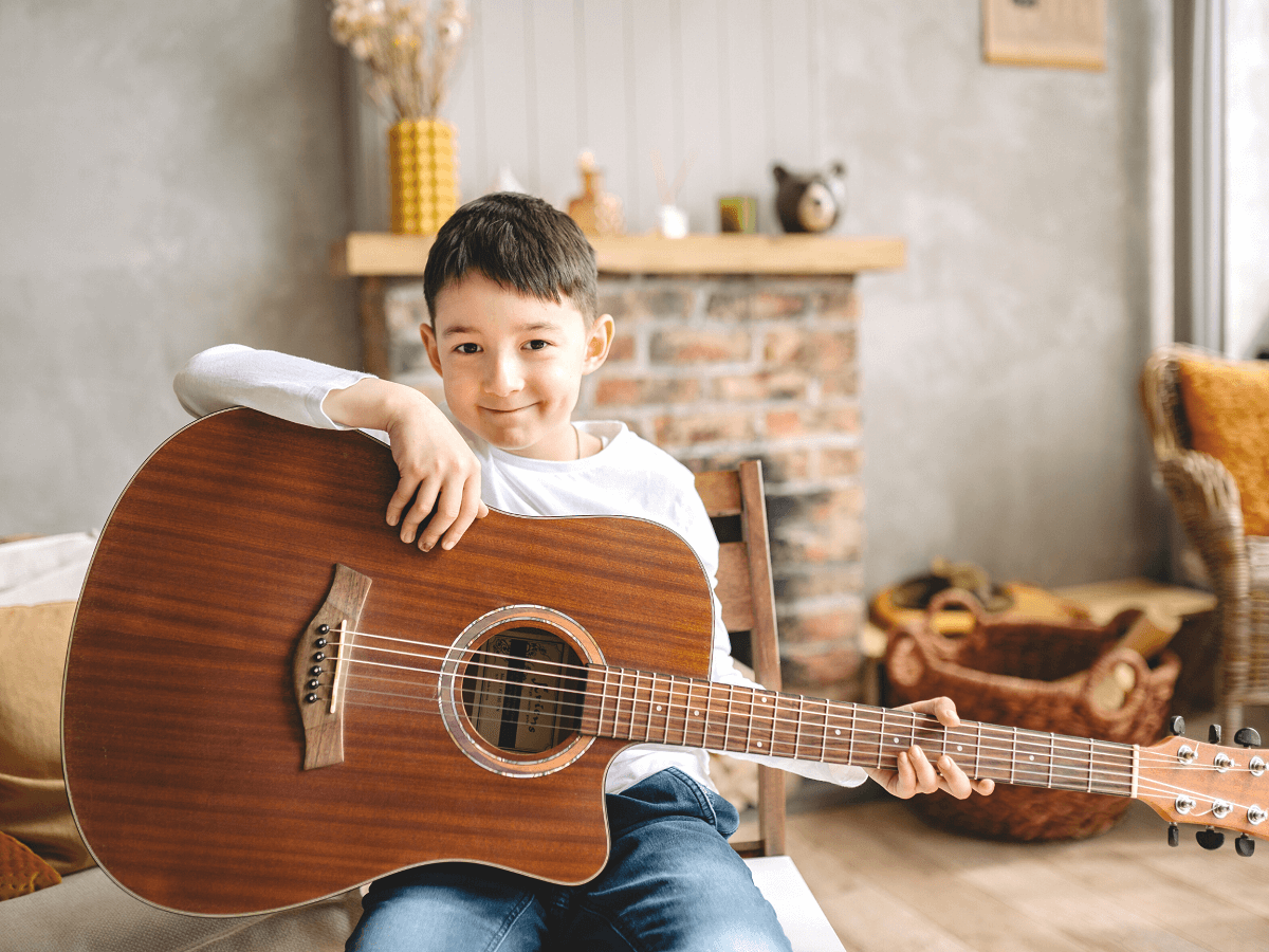 17 Best Acoustic Guitars For Kids (2024) That They’ll Love