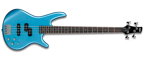 Ibanez Gio GSR200 Bass Guitar on a white background