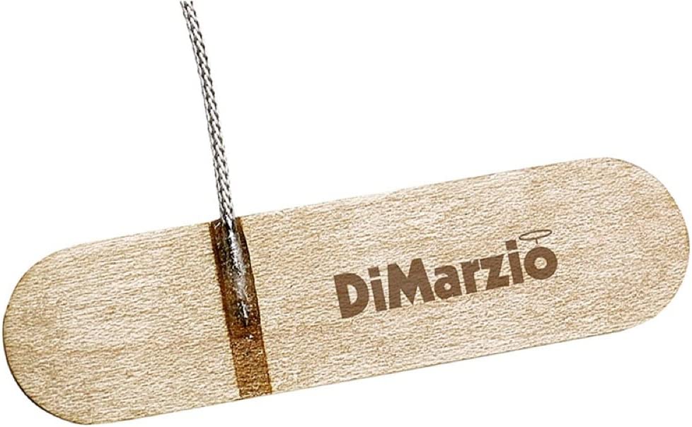 DiMarzio The Black Angel Piezo Acoustic Soundhole Humbucker Pickup on a white background
