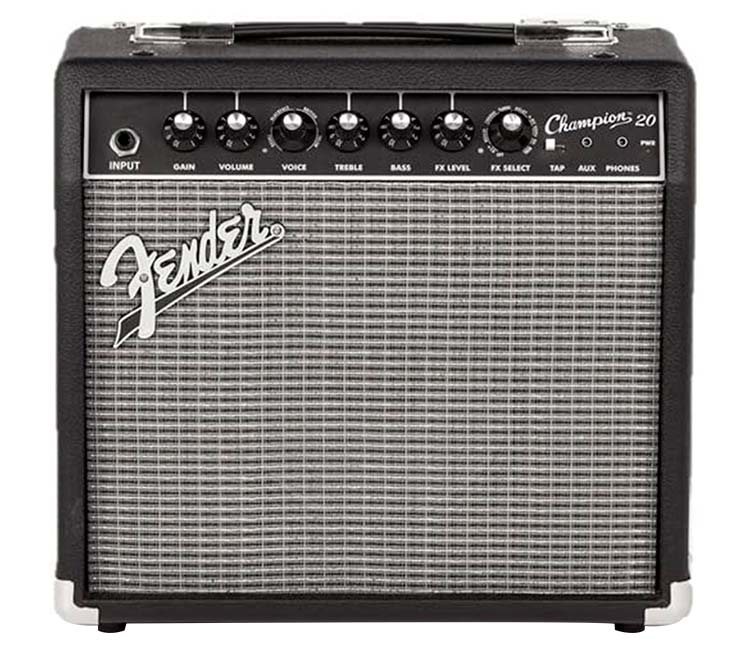 Fender Champion 20 Amplifier on a white background