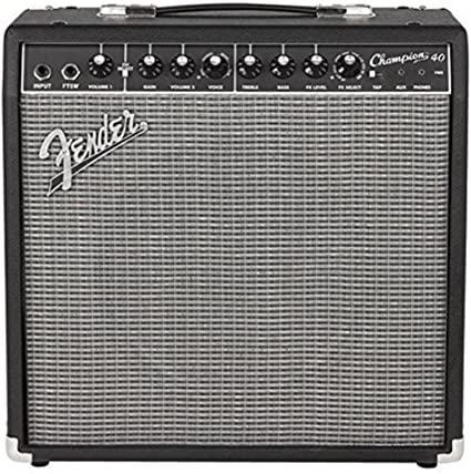 Fender Champion 40 Guitar Amplifier on a white background