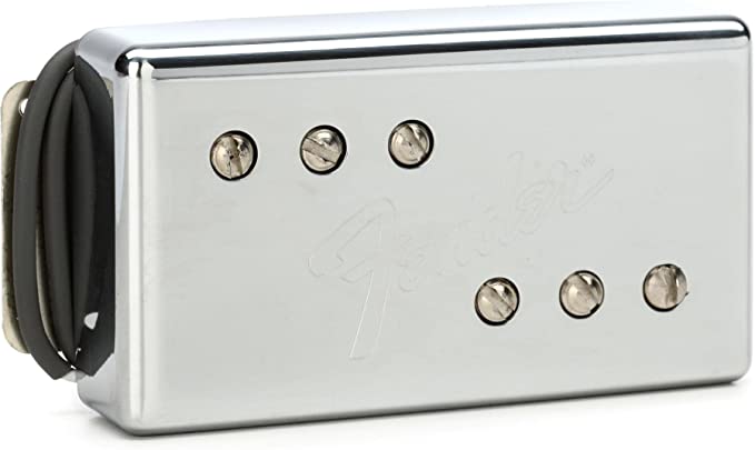 Fender CuNiFe Wide Range Neck Humbucker Pickup on a white background