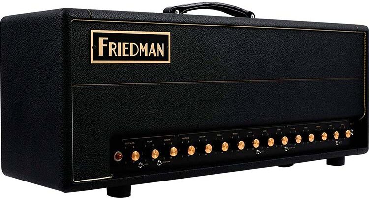 Friedman BE-100 Deluxe Amplifier on a white background