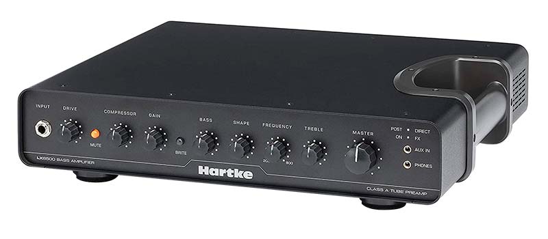 Hartke LX8500 Amplifier on a white background