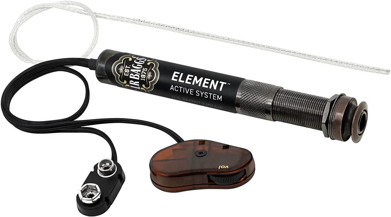 LR Baggs Element Active System Undersaddle Acoustic Pickup on a white background
