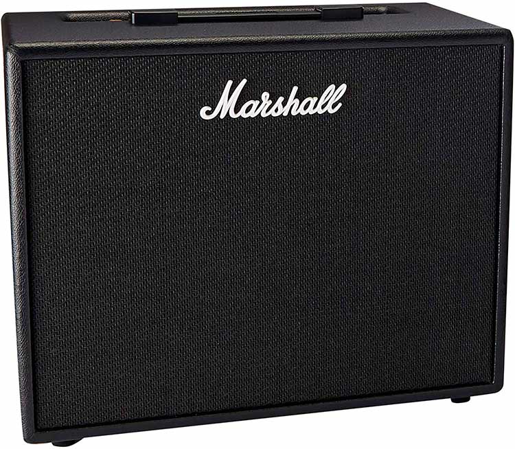 Marshall Code 50 Amplifier on a white background