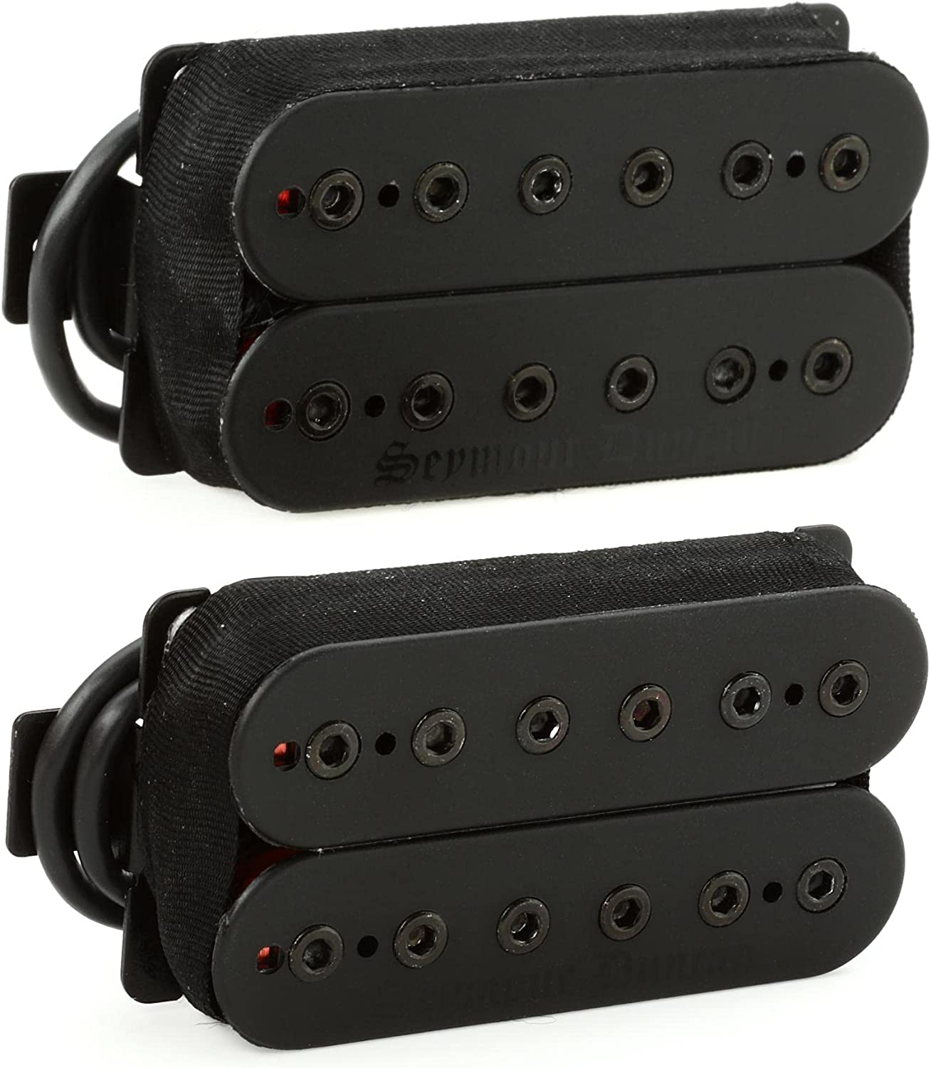 Seymour Duncan Blackened Black Winter Humbucker Pickup on a white background