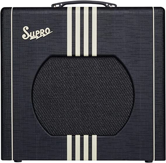 Supro Delta King 12 Amplifier on a white background