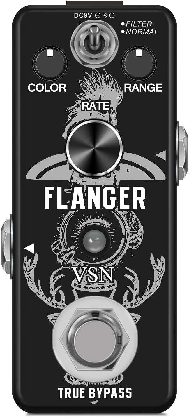 VSN Guitar Flanger Pedal on a white background