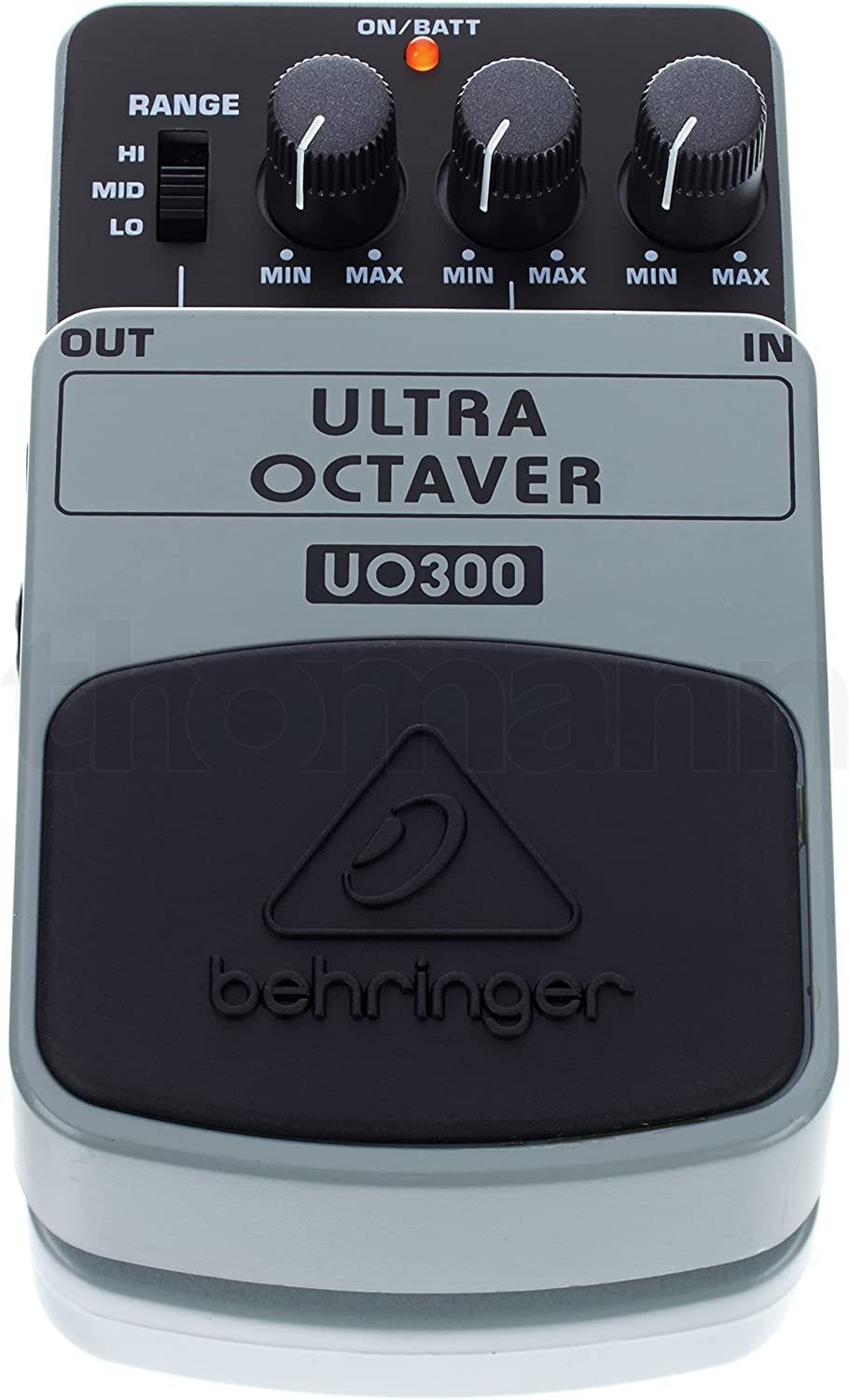 Behringer Ultra Octaver UO300 Pedal on a white background