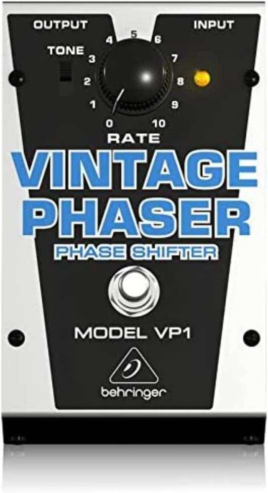 Behringer Vintage Phaser Pedal on a white background