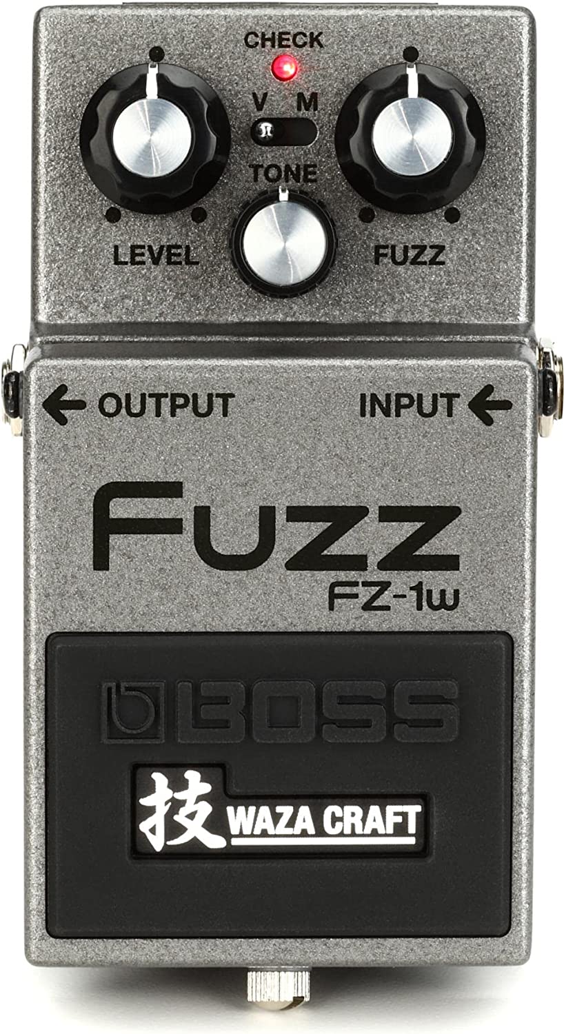 Boss FZ-1W Waza Craft Fuzz Pedal on a white background